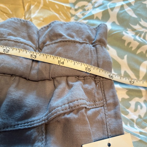 Blank NYC Gray Cotton High Waisted Paperboy Pants NWT - Picture 3 of 9